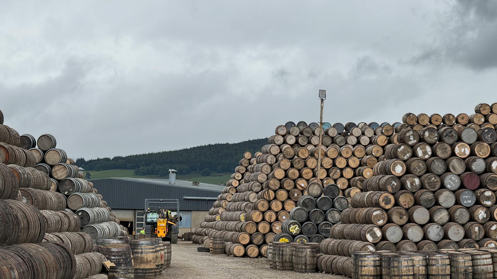 Whisky distillery