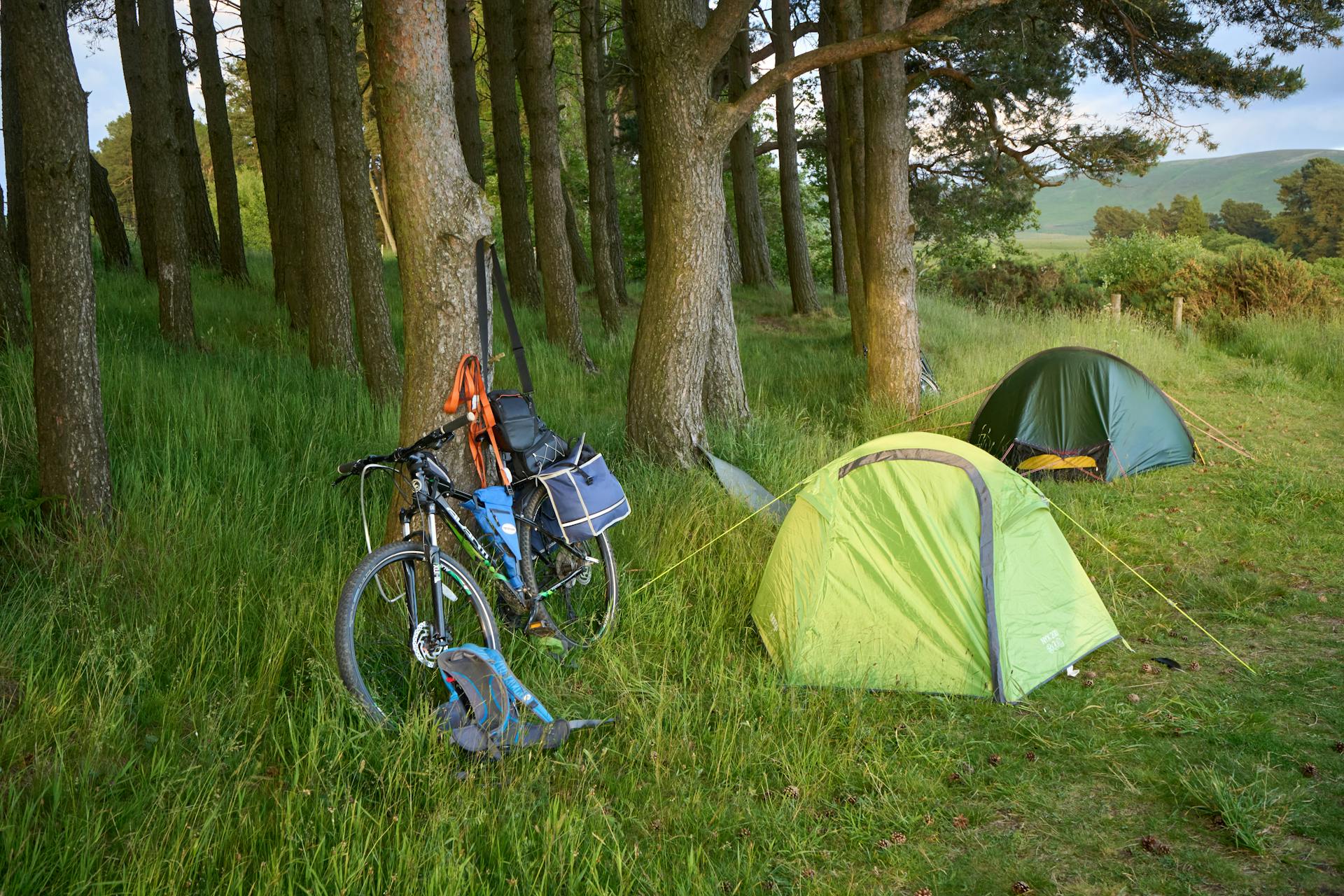 Wild camping in Scotland